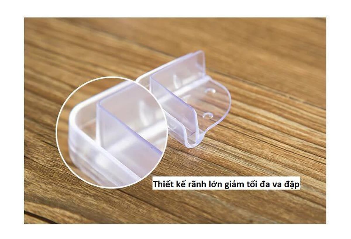 Combo 10 miếng silicon bọc cạnh bàn, góc bàn