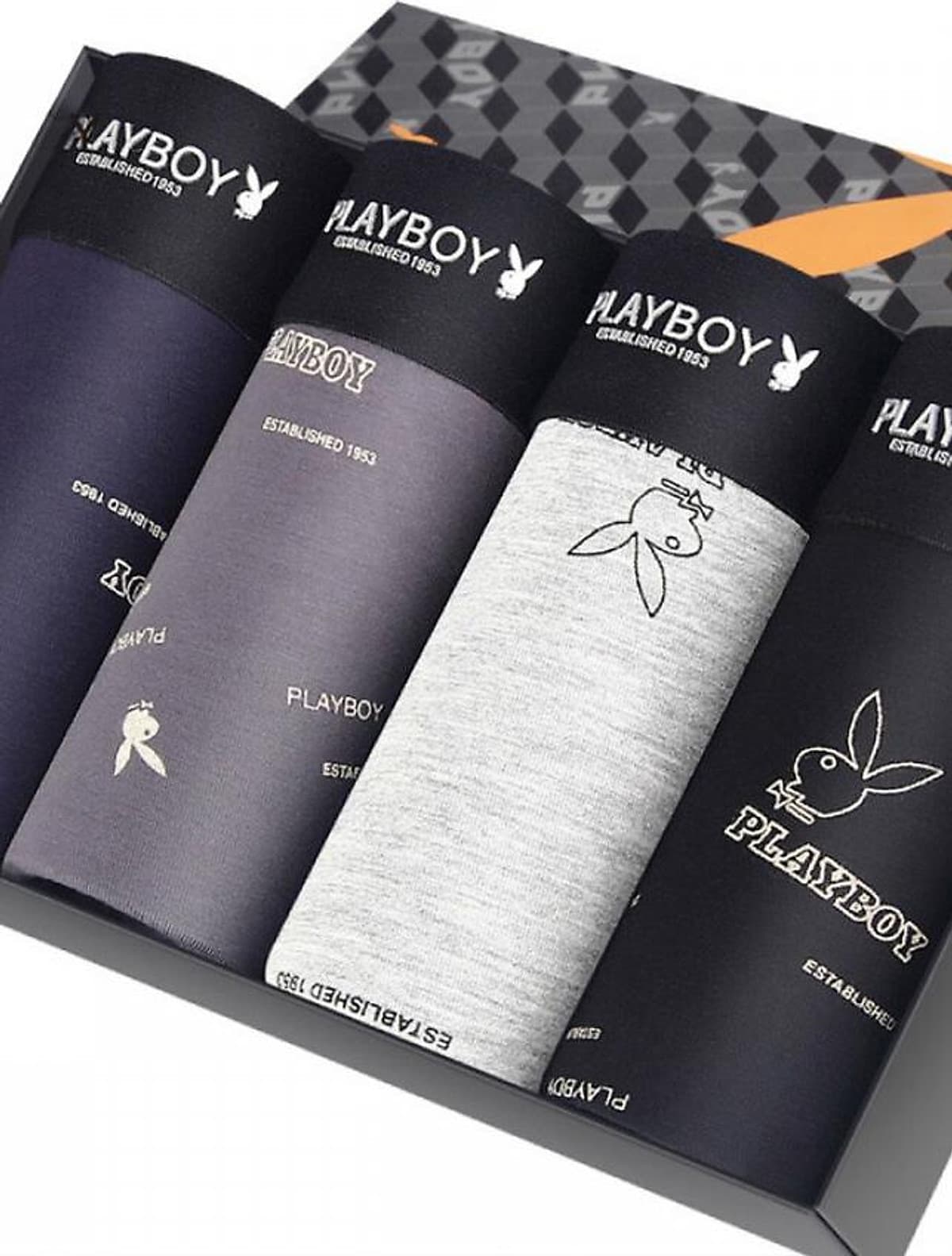 Set 4 Quần Lót Nam Lụa Lạnh Playboy