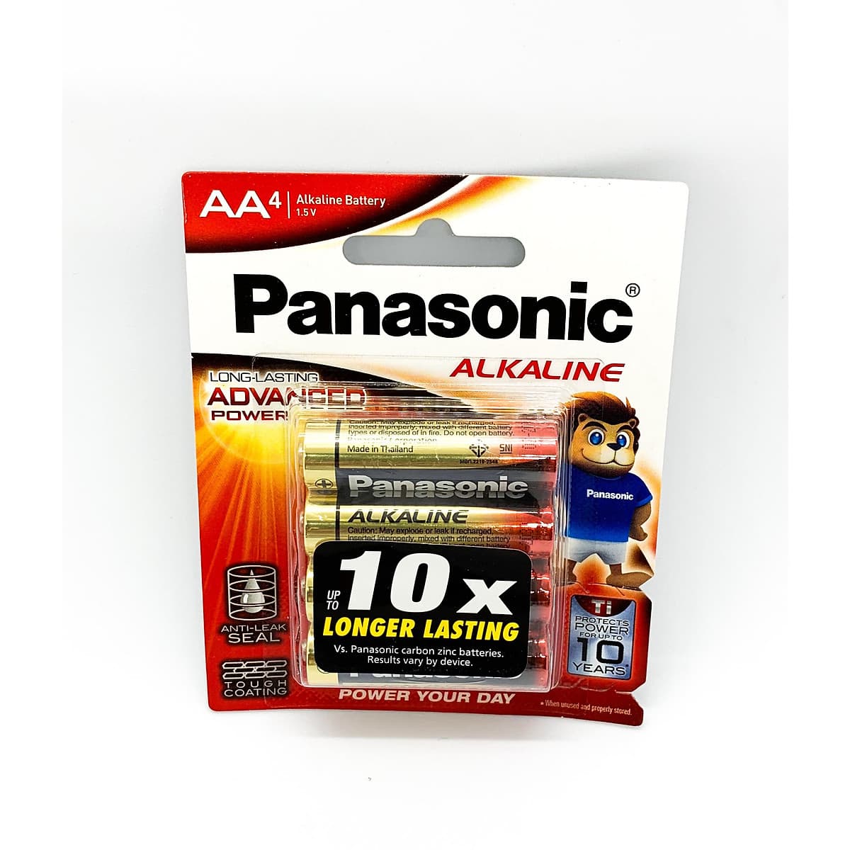 Vỉ 4 Viên Pin AA Panasonic ( Pin Tiểu ) LR6T/4B - Made In ThaiLand ( Hàng Chính Hãng )