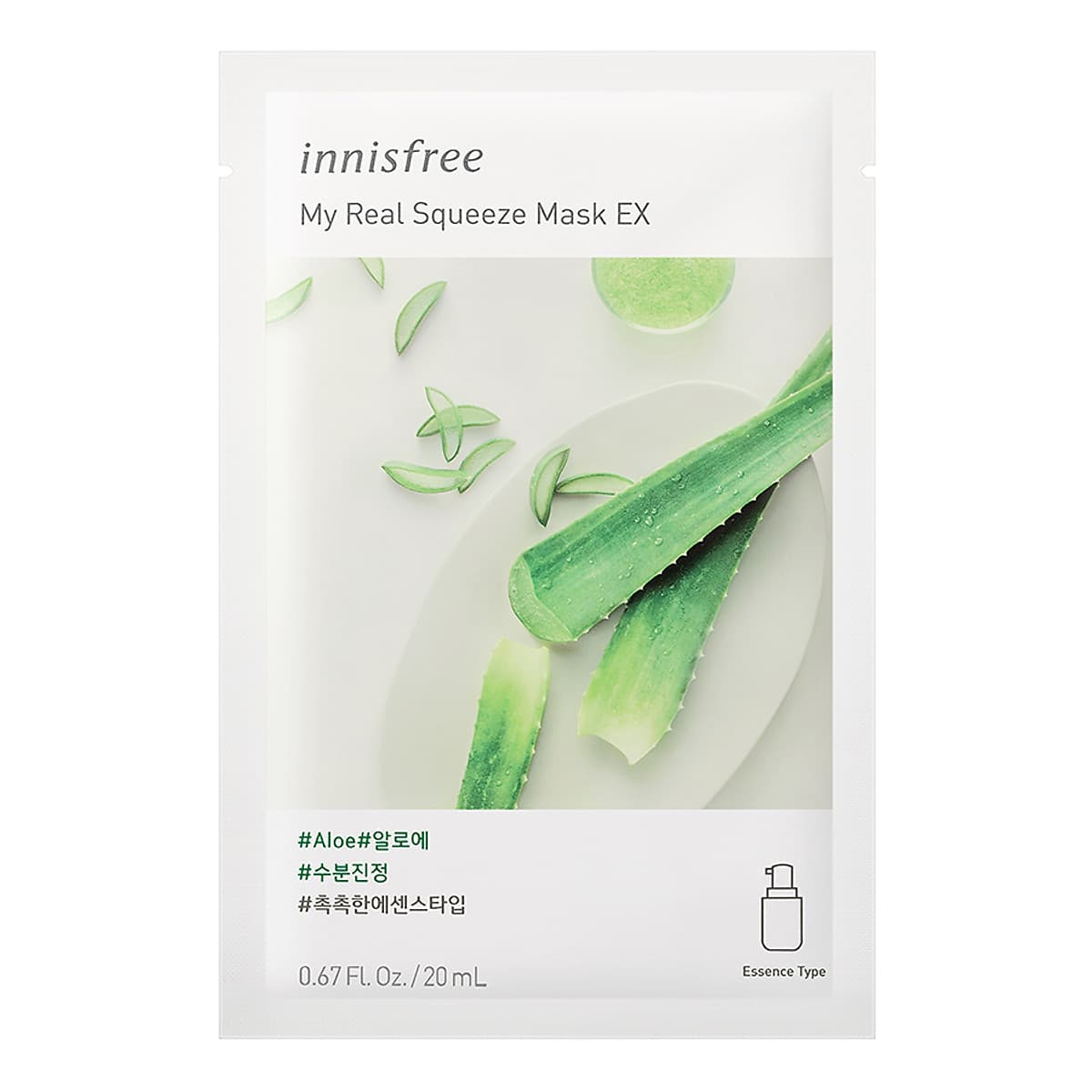 Mặt Nạ Giấy Innisfree My Real Squeeze Mask 20ml