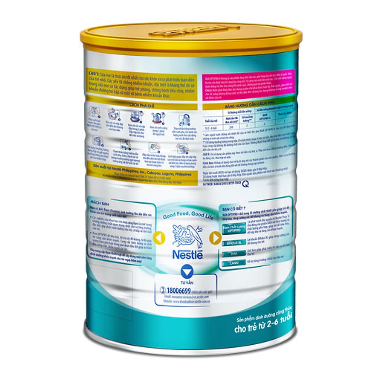 Sữa Bột Nestlé NAN Optipro 4 (1.8kg)