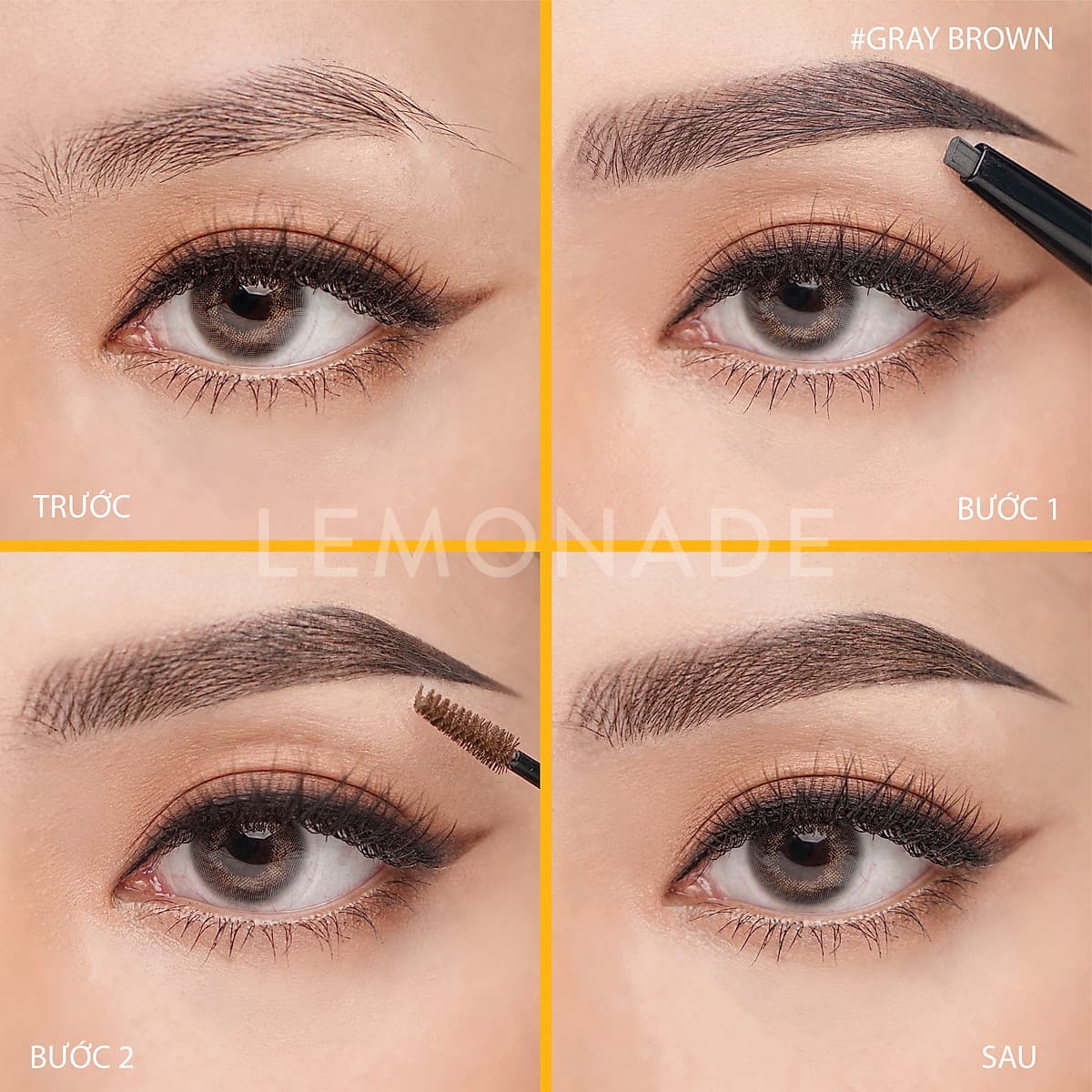 Chì Kẻ Mày 2 Đầu Lemonade Want It Got It Dual Eyebrow 4g