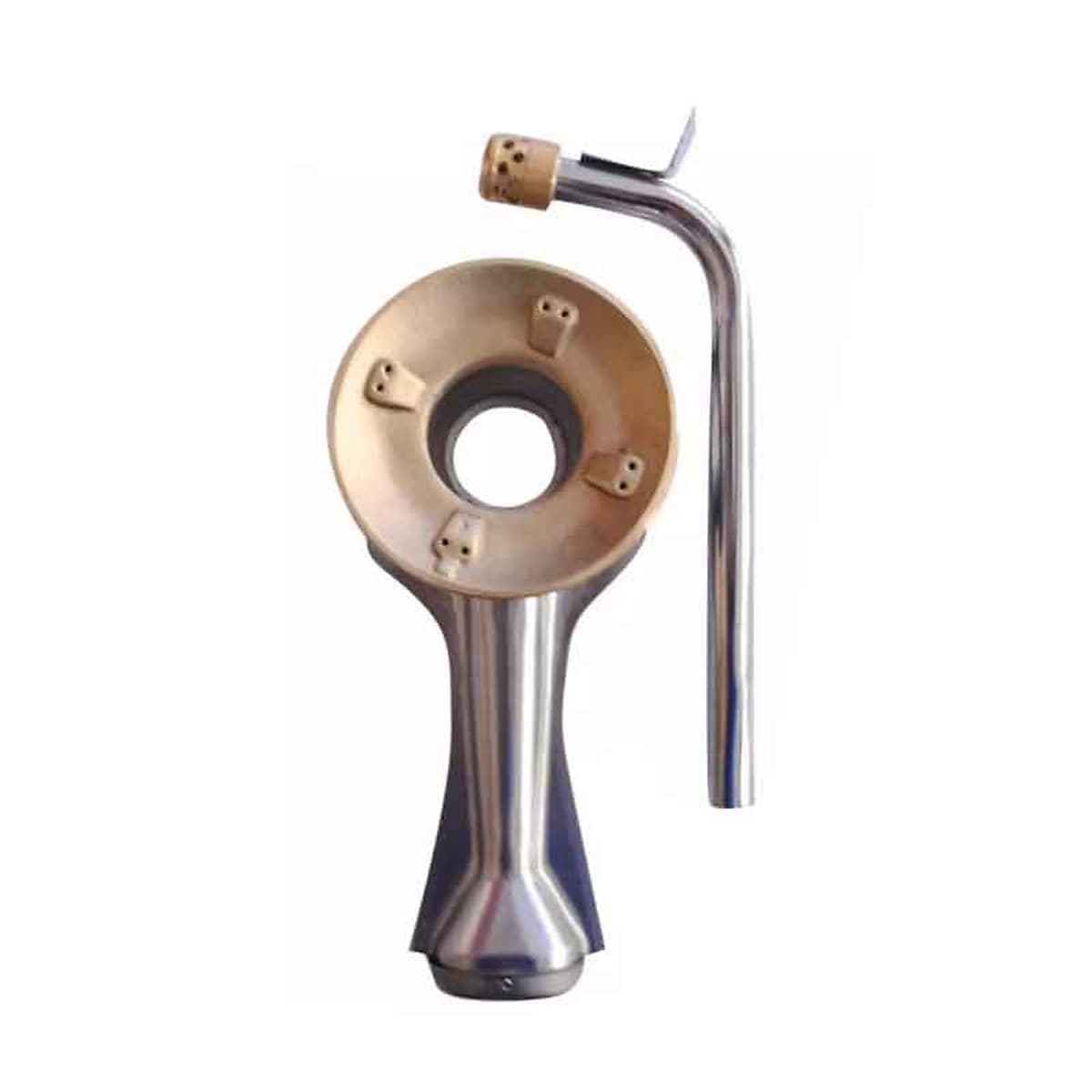 Bộ điếu inox, sen đồng, đầu hâm, sử dụng cho các dòng bếp gas Rinnai ( bên lớn )