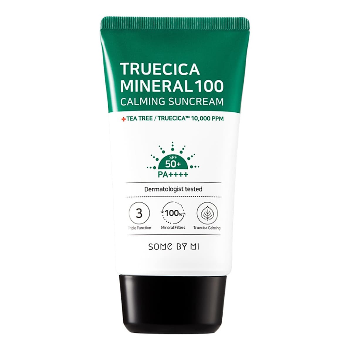 Kem Chống Nắng Dành Cho Da Dầu Mụn, Nhạy Cảm Some By Mi Trucica Mineral 100 Calming Suncream SPF50+/PA+++ 50ml