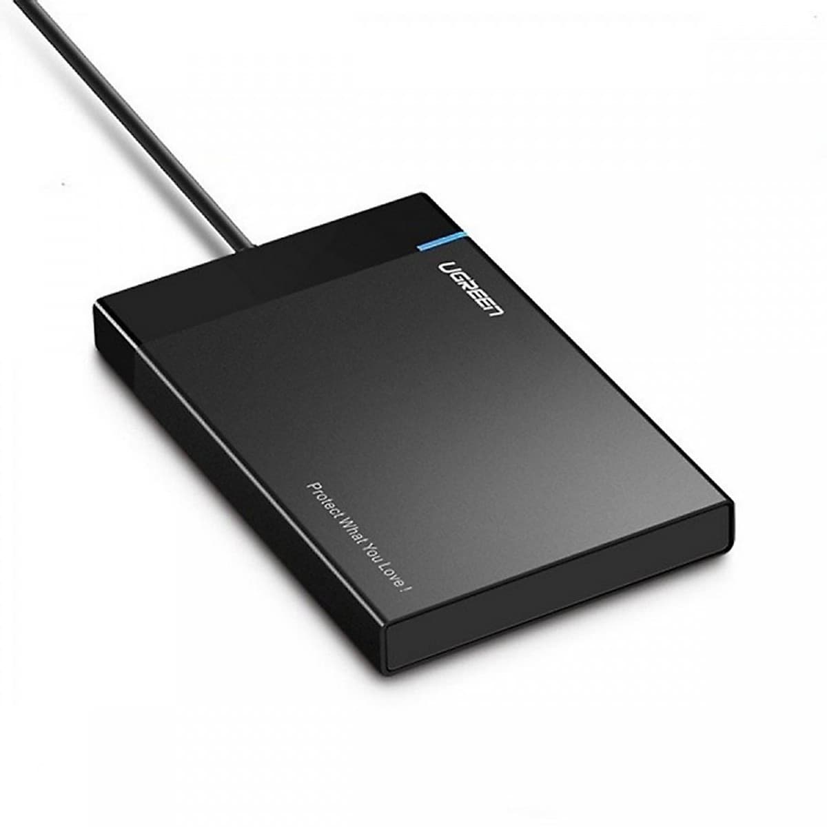 Hộp Đựng ổ cứng (HDD Box) 2,5 inch chuẩn kết nối USB 3.0 vỏ nhựa ABS cao cấp Ugreen 30847 - Hàng Chính Hãng