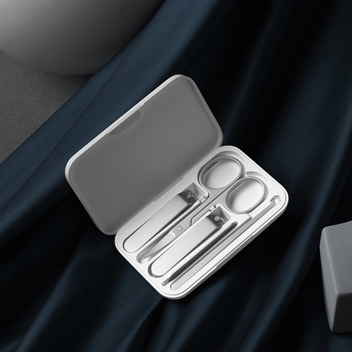 Xiaomi Mijia Nail Clippers Set Stainless Steel Trimmer Pedicure Care Clippers Earpick Nail File Professional Beauty