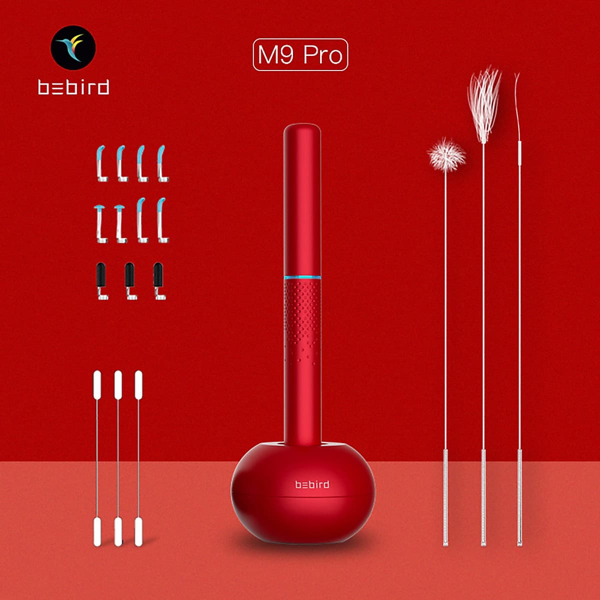 Dụng Cụ Lấy Ráy Tai Xiaomi Youpin Bebird M9 Pro Smart Visual Ear Stick 3MP 350mAh - Xanh