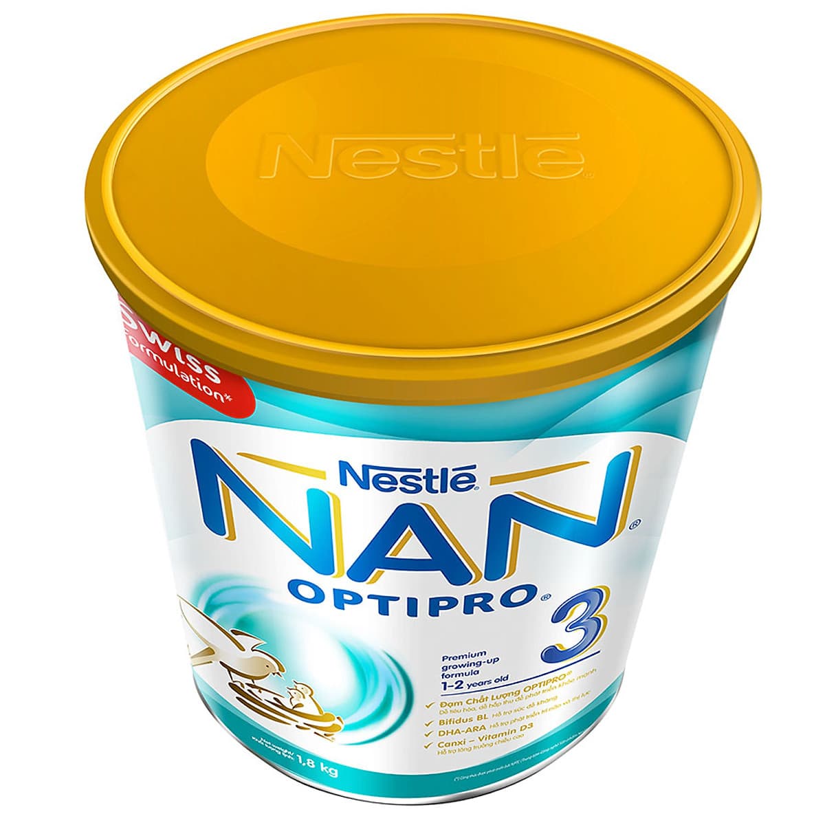 Sữa Bột Nestlé Nan Optipro 3 (1.8 Kg)
