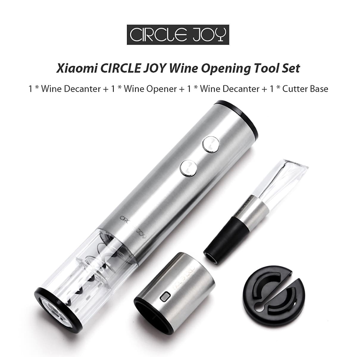Bộ Dụng Cụ Khui Rượu Vang 4 Trong 1 Xiaomi Circle Joy