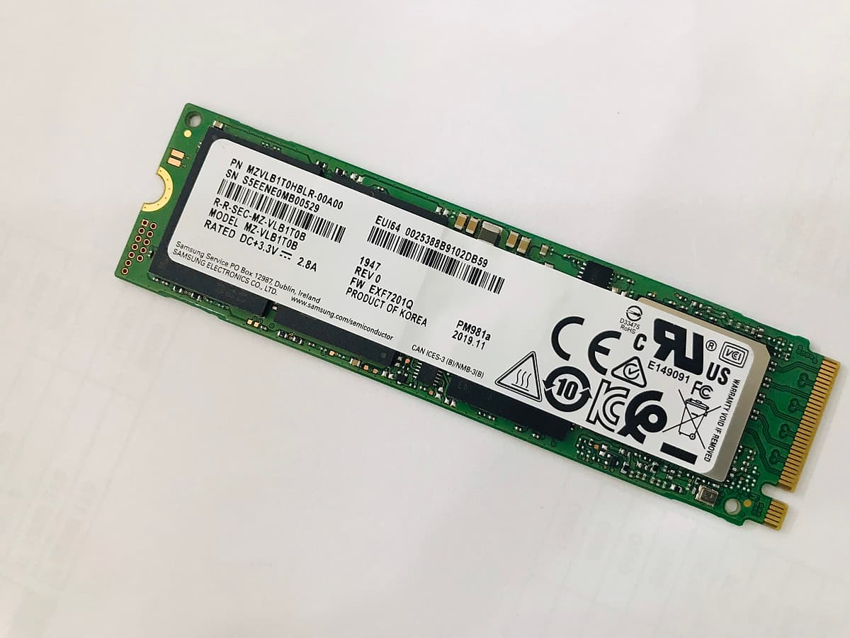 Ổ Cứng SSD Samsung PM981A M2 2280 PCIe NVMe - Hàng Nhập Khẩu