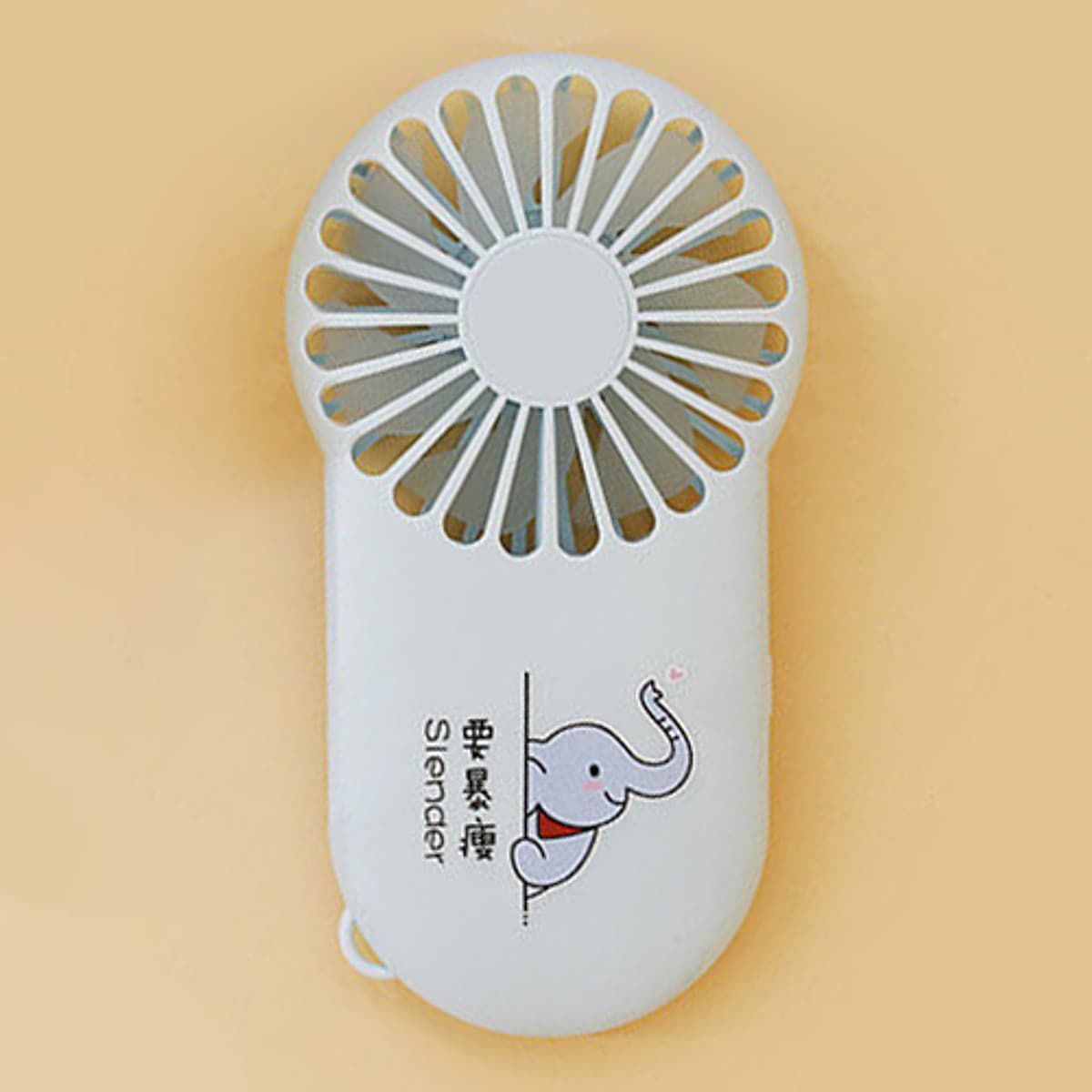 Quạt Sạc Mini Đa Năng Cầm Tay 3 Chế Độ Điều Chỉnh Gió Khác Nhau Kèm Giá Đỡ Yoobao LT-S3152 - Hàng Chính Hãng