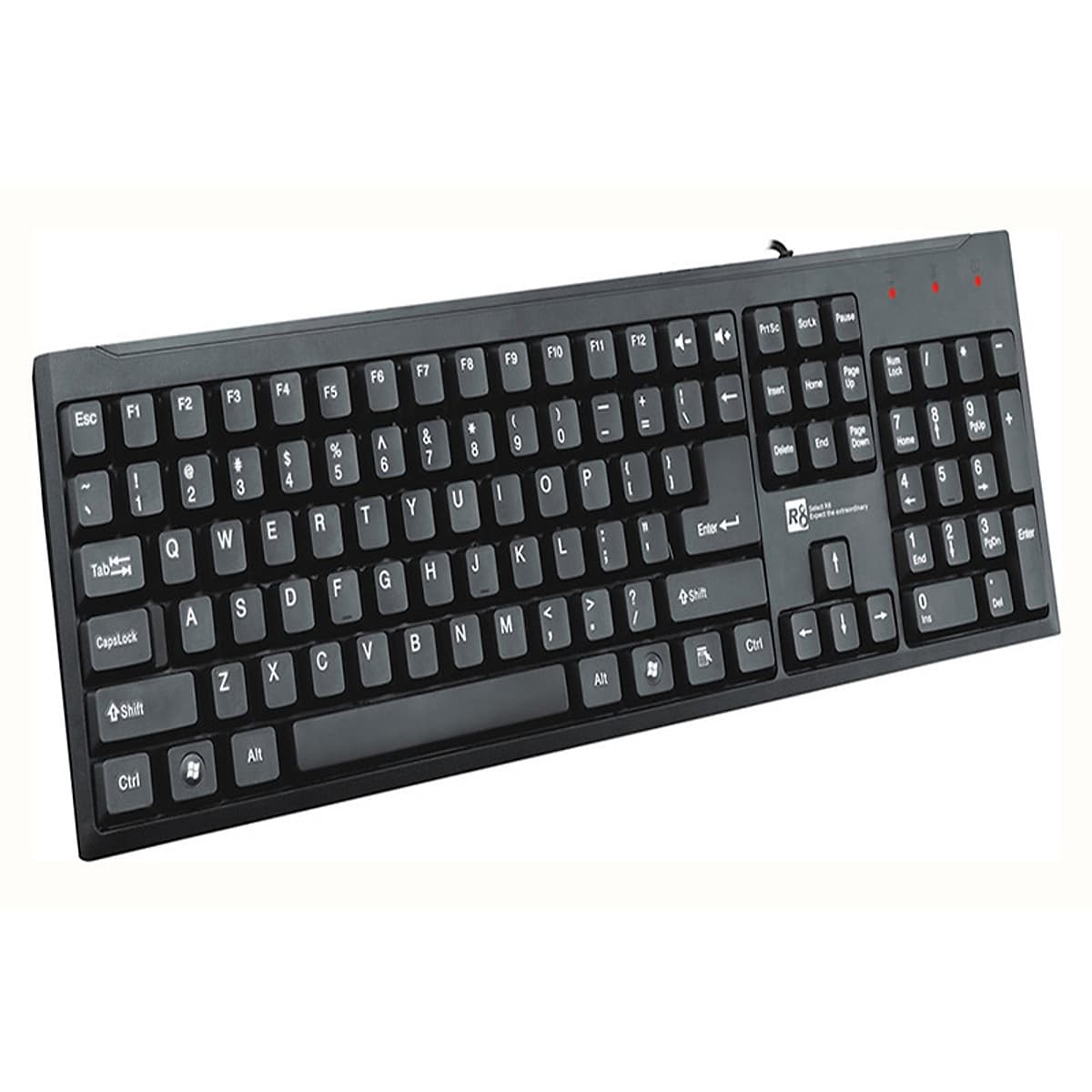 Bàn phím máy tính R8 1805 + Tặng lót chuột - Hàng nhập khẩu