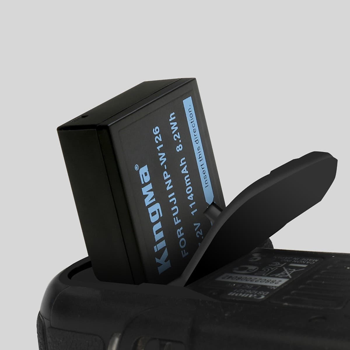 Bộ 2 Pin + Sạc Đôi kingMa Fujifilm NP-W126 NP-W126S Cho Fujifilm X-T20, X-T10, X-T100, X100F, X-H1, X-T3, X-T2, X-T1, X-A5, X-A3, X-A1, X-E1, X-E2 (Hàng Chính Hãng)