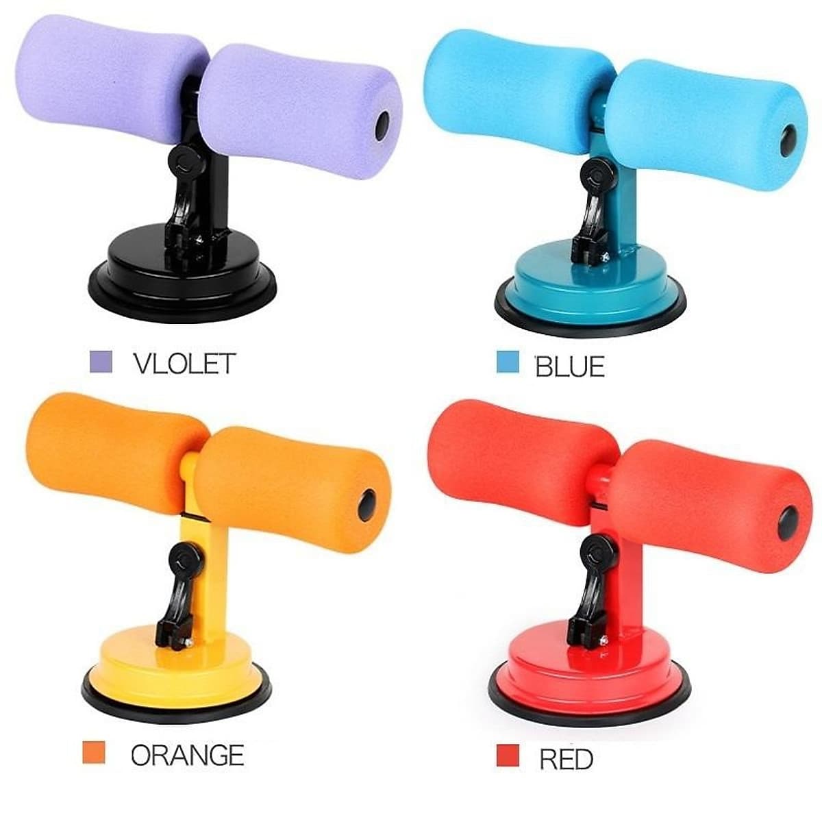 Trụ tập cơ bụng - Máy tập bụng giảm mỡ bụng eo thon tặng dây nhảy tập thể dục tại nhà (màu ngẫu nhiên)