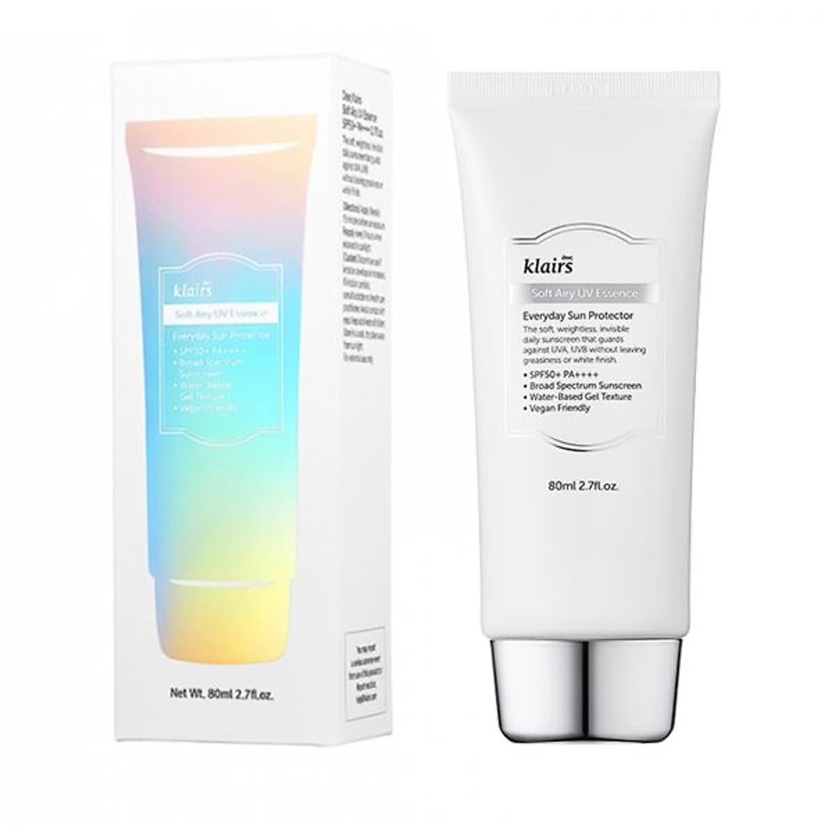 Kem chống nắng làm sáng da, giảm bóng nhờn Klairs Soft Airy UV Essence SPF50/PA++++ 80ml