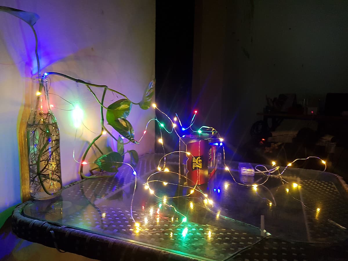 Đèn led đom đóm fairy light dây đồng trang trí decor phòng, cắm trại tạo không gian cổ tích lãng mạn