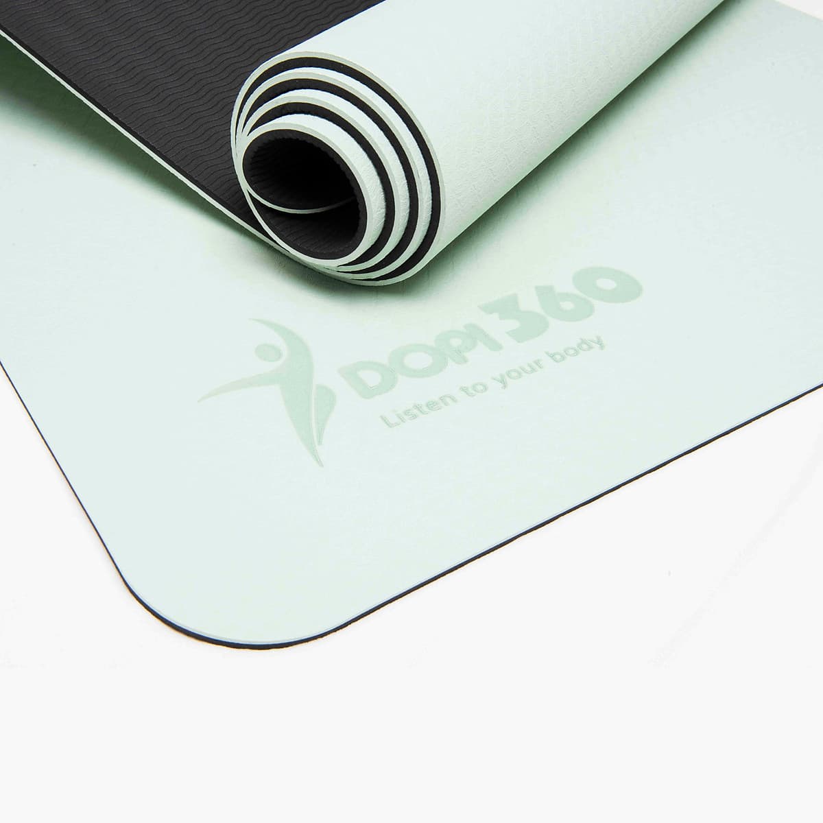 Thảm tập yoga DOPI360 cao cấp hai lớp siêu bám DP5500 Tặng kèm túi và dây
