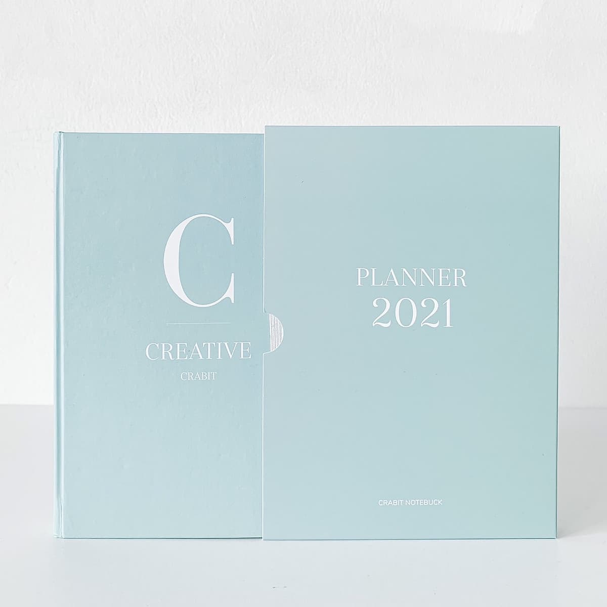 Sổ tay Planner 2021 Crabit Notebuck - Sổ Kế hoạch 2021 Bìa cứng - Lịch năm, tháng, tuần, trang dot, bản đồ Việt Nam