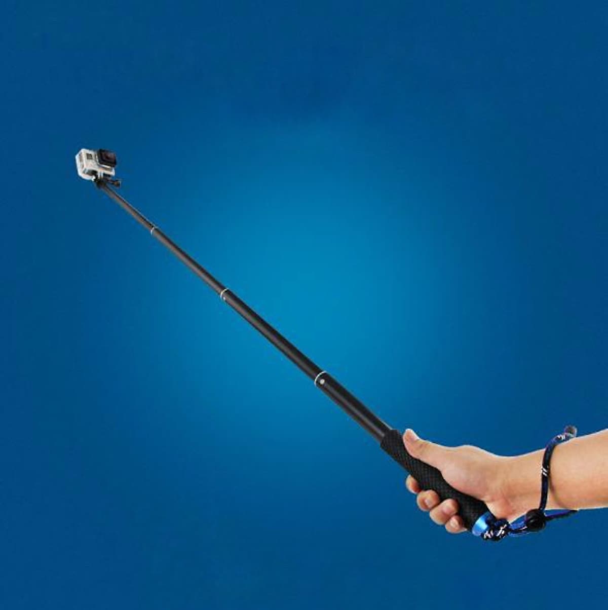 Gậy Selfie Cầm Tay Bằng Hợp Kim Nhôm Cho Camera hành trinh Gopro
