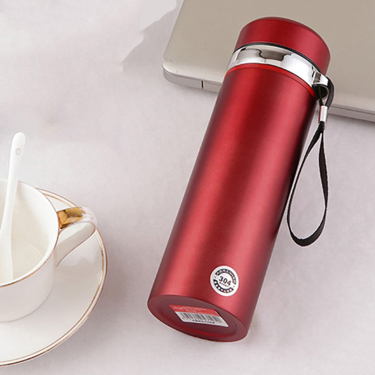 Bình Giữ Nhiệt Nóng, Lạnh Inox, Bình Lưỡng Tính  Ly, Cốc Cách Nhiệt Cao Cấp , 1000ml 2 Lớp, Có Tấm Lọc, Giữ Nhiệt Lên Đến 8 Tiếng