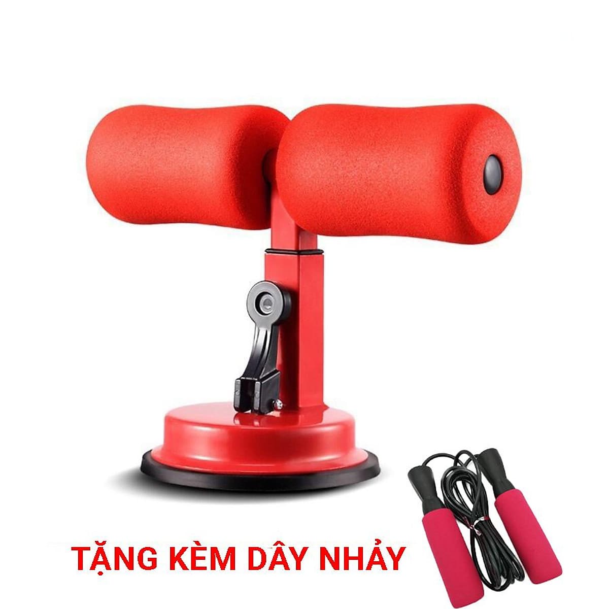 Trụ tập cơ bụng - Máy tập bụng giảm mỡ bụng eo thon tặng dây nhảy tập thể dục tại nhà (màu ngẫu nhiên)