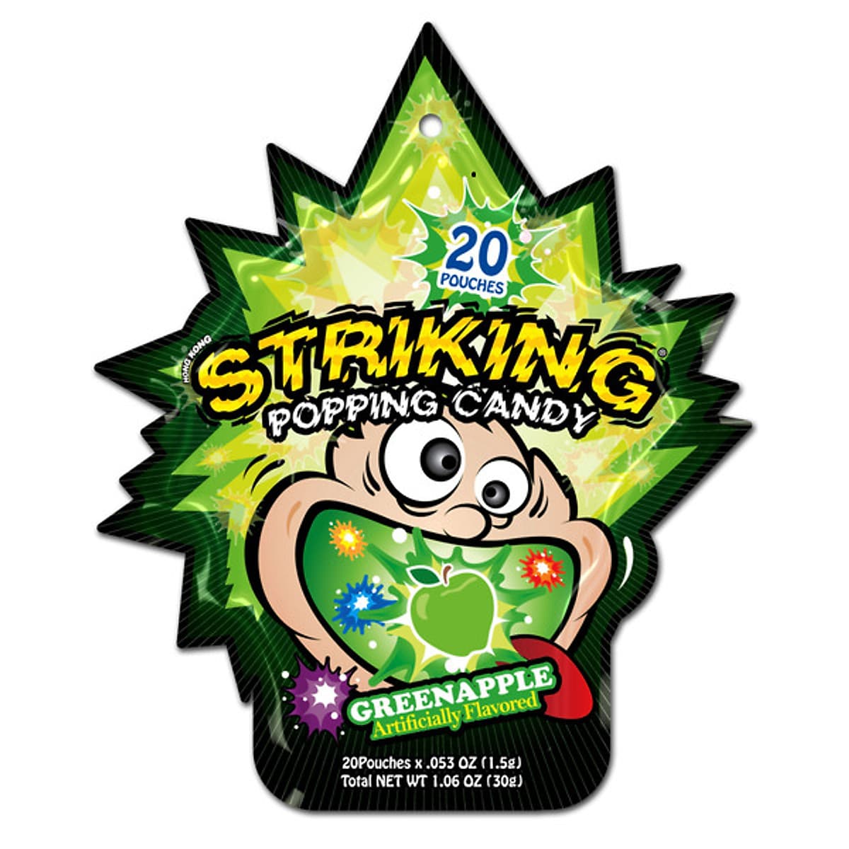 Kẹo Nổ Striking Nhiều Vị Combo 4 Gói 30g (30g x 4 Gói)