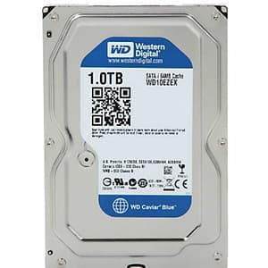 Ổ Cứng HDD WD Blue™ 1TB/64MB/7200rpm/3.5 - WD10EZEX - Hàng chính hãng