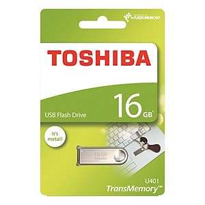 USB Toshiba Owahri Metal 16GB - USB 2.0 - Hàng Chính Hãng