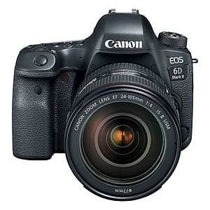 Máy Ảnh Canon EOS 6D MARK II + Lens Canon 24-105mm F4L IS II USM - Hàng Chính Hãng
