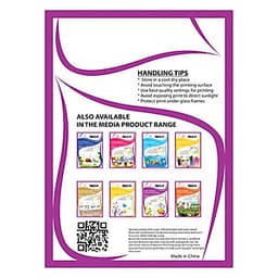 Giấy In Ảnh Media 1 Mặt Bóng A5 230gsm 100 Tờ - Hàng chính hãng
