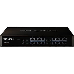 TP-Link  TL-SG1016D - Switch Lắp Tủ/Để bàn 16 Cổng Tốc Độ Gigabit - Hàng Chính Hãng