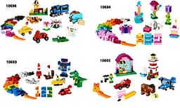 Mô Hình LEGO Thùng Gạch Trung Classic 10696 Sáng Tạo (484 Mảnh Ghép)