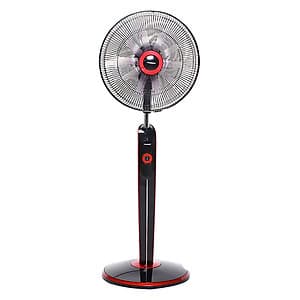 Quạt Cây Có Điều Khiển Tiross TS9561 - Đỏ Đen - Hàng chính hãng