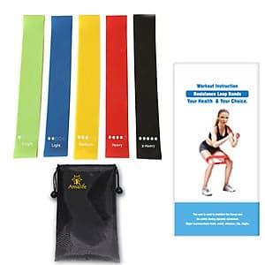 5 Dây Đàn Hồi, Dây Kháng Lực Tập Gym Chính Hãng Amalife