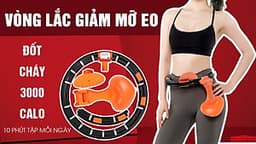 Vòng Lắc Eo Thông Minh Cao Cấp, Vòng Lắc Eo Tập Bụng Có Đồng Hồ Đếm Thông Minh, Chính Hãng miDoctor