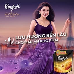 Nước Xả Vải Comfort Hương Nước Hoa Thiên Nhiên Sophia (3.2L)