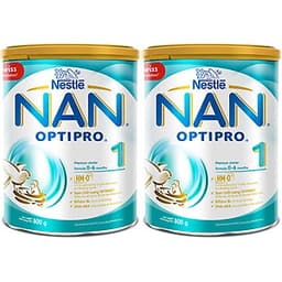 Bộ 2 Sữa Bột Nestlé Nan Optipro 1 Lon 800G (Công Thức Bổ Sung HM-O)