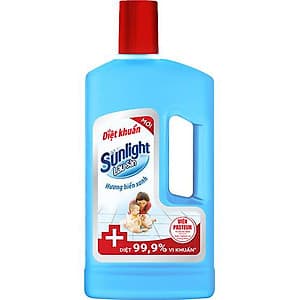 Nước Lau Sàn Sunlight Diệt Khuẩn Hương Biển Xanh 1kg