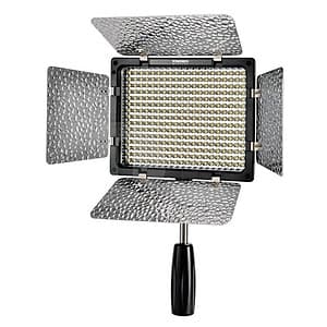 Combo Đèn LED Yongnuo YN-300 II + Bộ 01 Viên Pin F970 & 01 Sạc V615 - Hàng Nhập Khẩu