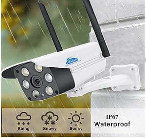Camera Ip Wifi Ngoài Trời Vitacam VB1088 - 2Mpx Full HD 1080P - Đèn Starlight Quan Sát Màu Ngày Và Đêm - Hàng Chính Hãng