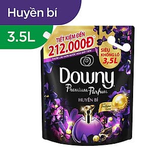 Nước Xả Vải Downy Hương Nước Hoa Huyền Bí (3.5L/ Túi)
