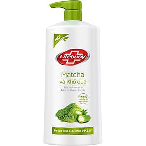 Sữa tắm Detox Lifebuoy - Matcha & Khổ Qua (850g)