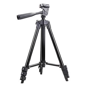 Combo Giá đỡ chụp hình Tripod 3120 dành cho điện thoại, máy ảnh, tặng kẹp điện thoại