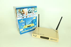 Android TV Box VINABOX X2 - 2020: Phiên bản mới Android 7.0 , thiết kế sang trọng , 2 râu Anten bắt Wifi khỏe , dùng cho cả TV đời cũ - Hàng Chính Hãng