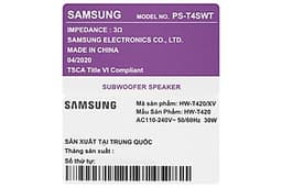 Loa thanh soundbar Samsung HW-T420 - Hàng chính hãng