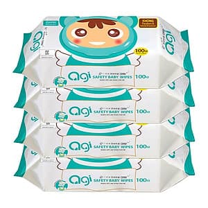 Khăn ướt Agi không mùi V438 (5 gói màu ngẫu nhiên)