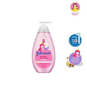 Dầu gội Johnson's Baby óng mượt cho bé gái (500ml)