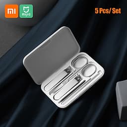 Xiaomi Mijia Nail Clippers Set Stainless Steel Trimmer Pedicure Care Clippers Earpick Nail File Professional Beauty