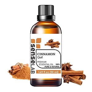 Tinh dầu Vỏ Quế SENSELAB 50ML. Tinh dầu thiên nhiên nguyên chất Nhập Khẩu Ấn Độ. Tinh dầu xông phòng kháng khuẩn, phòng tránh cảm cúm