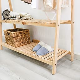 Giá Treo Quần Áo Gỗ 2 Tầng Size L A Hanger 2FL Nội Thất Kiểu Hàn BEYOURs - Gỗ Tự Nhiên